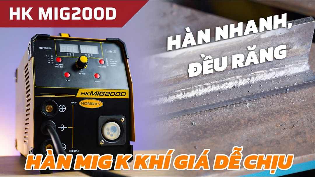 Chỉ nên dùng máy hàn MIG trong một vài trường hợp cụ thể