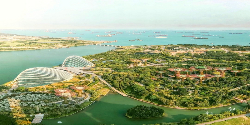 Vẻ đẹp bình yên bên vịnh Marina.